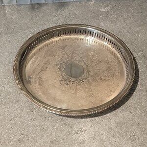 Vintage Eton Silverplate Tray